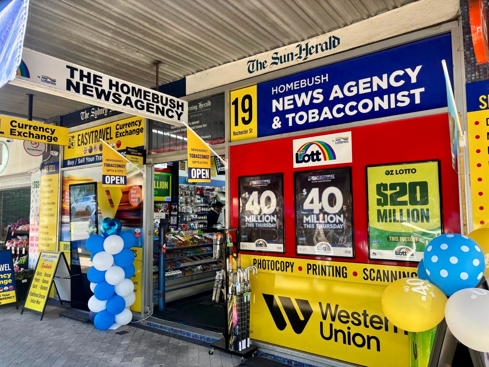 The Homebush Newsagency & Tobacconist