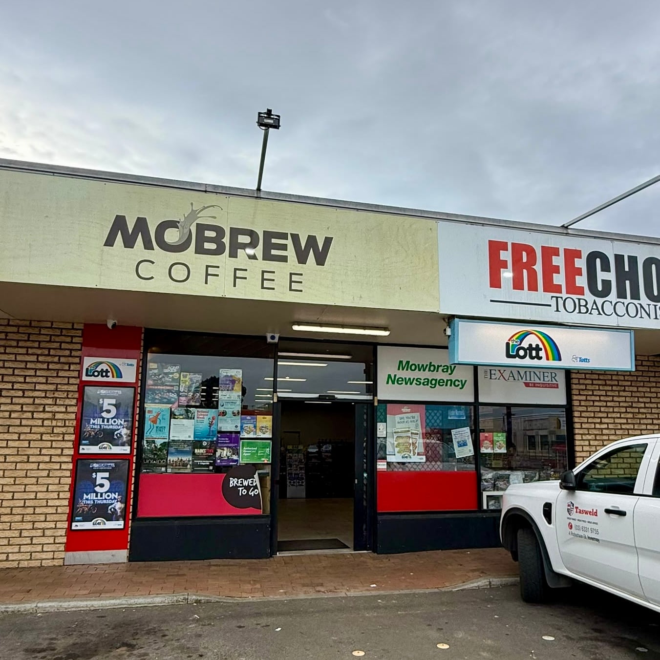 Mowbray Newsagency Mobrew Coffee
